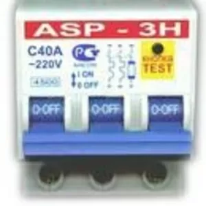 Автоматические выключатели ASP-3H,  ASPauto,  ASPpower,  ASP- V,  ASP- L1, 