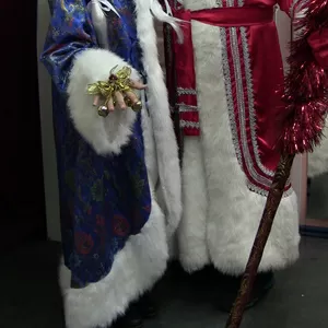 прокат костюмов Деда Мороза и снегурочки