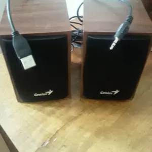 Продам компьютерные 2 звуковые колонки Genius .  В отличном состоянии  Ц. 5 000 тг. Т.      +77055274583