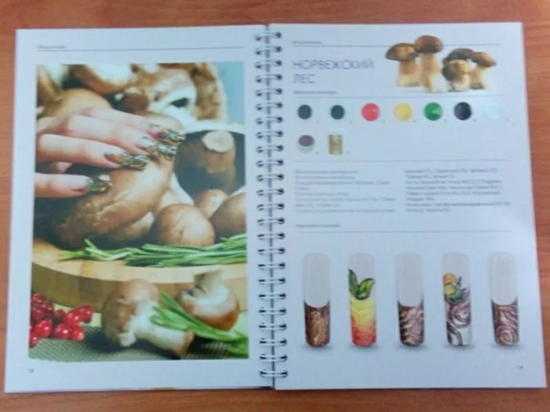 Книга дизайнов для ногтей 