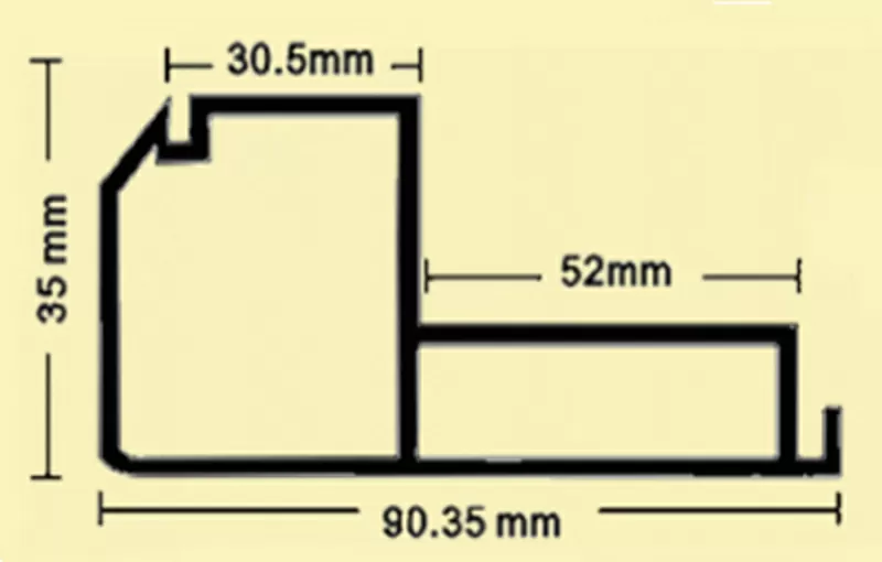 Продажа профиля для бегущих строк (led) FQ-35F. 2