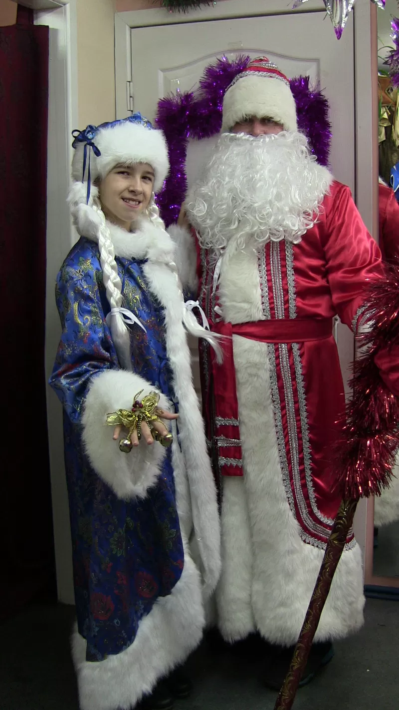 прокат костюмов Деда Мороза и снегурочки
