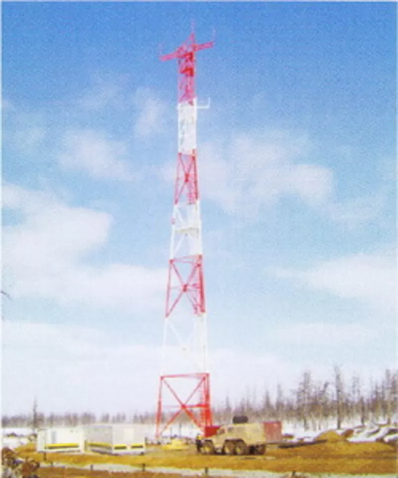 Антенная опора АО,  мачты связи,  башня связи,  молниеотводы